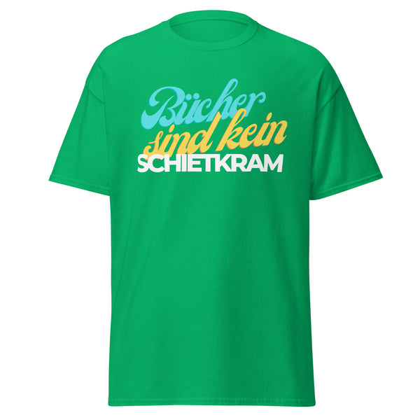 T-Shirt Classic - Bücher sind kein Schietkram white Irish Green ein Produkt von SCHIETKRAM