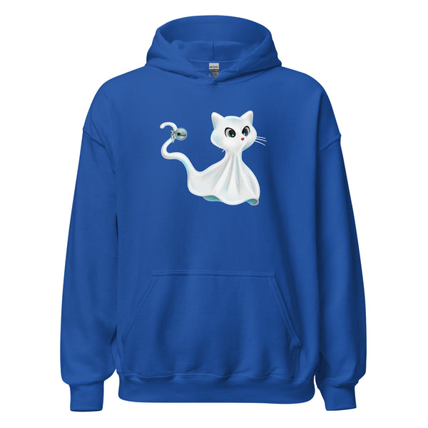 Hoodie Classic - Ghost Cat by Wanderkraehe Royal ein Produkt von SCHIETKRAM