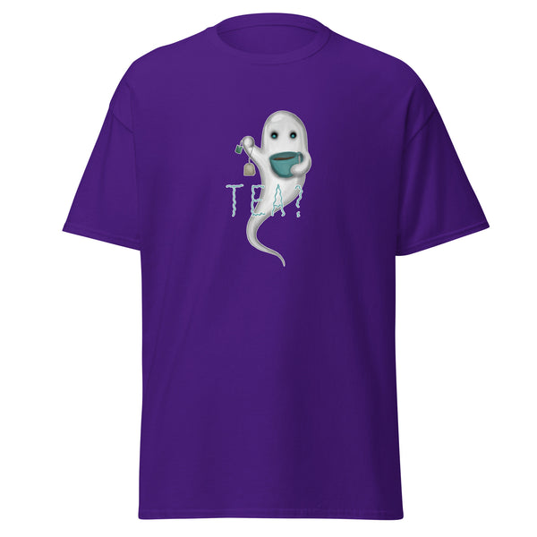 T-Shirt Classic - Tee-Geist by Wanderkraehe Purple ein Produkt von SCHIETKRAM