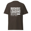 T-Shirt Classic - Buchidee Loading white Dark Chocolate ein Produkt von SCHIETKRAM