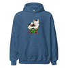 Hoodie Classic - Weihnachts-Katze Geschenk by Wanderkraehe Indigo Blue ein Produkt von SCHIETKRAM