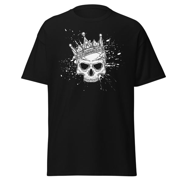 T-Shirt Classic - King Skull Schwarz ein Produkt von SCHIETKRAM
