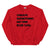 Sweatshirt - Create something no on else can black Red ein Produkt von SCHIETKRAM