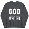 Sweatshirt - God of Writing Dark Heather ein Produkt von SCHIETKRAM