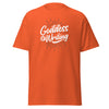 T-Shirt Classic - Goddess of Writing Orange ein Produkt von SCHIETKRAM