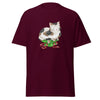 T-Shirt Classic - Weihnachts-Katze Geschenk by Wanderkraehe Maroon ein Produkt von SCHIETKRAM