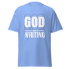 T-Shirt Classic - God of Writing Carolina Blue ein Produkt von SCHIETKRAM