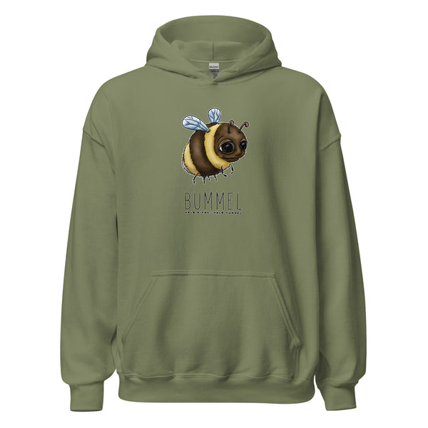 Hoodie Classic - Bummel by Wanderkraehe Military Green ein Produkt von SCHIETKRAM