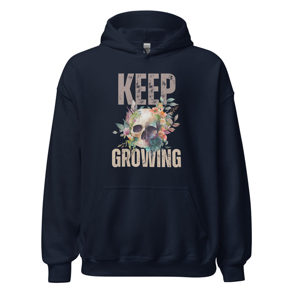 Hoodie Classic - Keep growing Navy ein Produkt von SCHIETKRAM