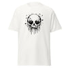 T-Shirt Classic - Melting Skull black White ein Produkt von SCHIETKRAM