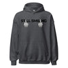 Hoodie Classic - Still Smiling black Dark Heather ein Produkt von SCHIETKRAM