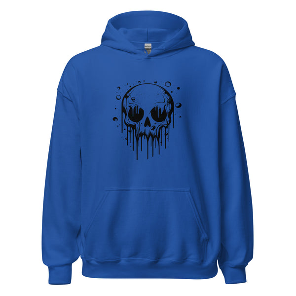 Hoodie Classic - Melting Skull black Royal ein Produkt von SCHIETKRAM