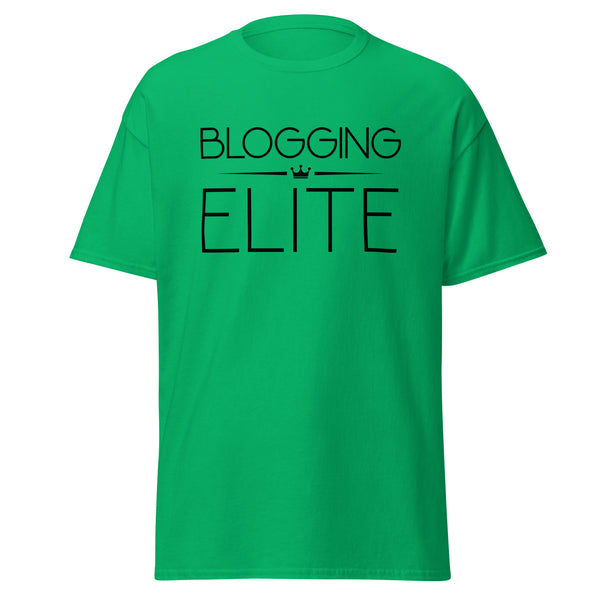 T-Shirt Classic - Blogging Elite black Irish Green ein Produkt von SCHIETKRAM