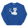 Sweatshirt - Ghost Cat by Wanderkraehe Royal ein Produkt von SCHIETKRAM