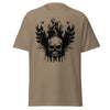 T-Shirt Classic - Angry Skull Brown Savana ein Produkt von SCHIETKRAM