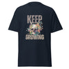 T-Shirt Classic - Keep Growing Navy ein Produkt von SCHIETKRAM