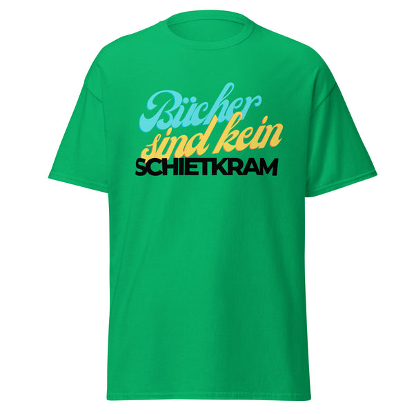 T-Shirt Classic - Bücher sind kein Schietkram black Irish Green ein Produkt von SCHIETKRAM