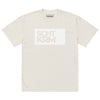 Oversized faded T-shirt - SCHTKRM white Faded Bone ein Produkt von SCHIETKRAM