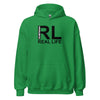 Hoodie Classic - Real Life black Irish Green ein Produkt von SCHIETKRAM