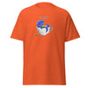 T-Shirt Classic - Dino by Wanderkraehe Orange ein Produkt von SCHIETKRAM