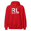 Hoodie Classic - Real Life white Red ein Produkt von SCHIETKRAM