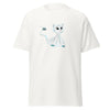 T-Shirt Classic - Ghost Cat by Wanderkraehe White ein Produkt von SCHIETKRAM