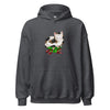 Hoodie Classic - Weihnachts-Katze Geschenk by Wanderkraehe Dark Heather ein Produkt von SCHIETKRAM
