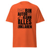 T-Shirt Classic - Ich kann alles erklären black Orange ein Produkt von SCHIETKRAM