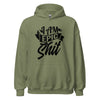 Hoodie Classic - I am Epic Shit black Military Green ein Produkt von SCHIETKRAM