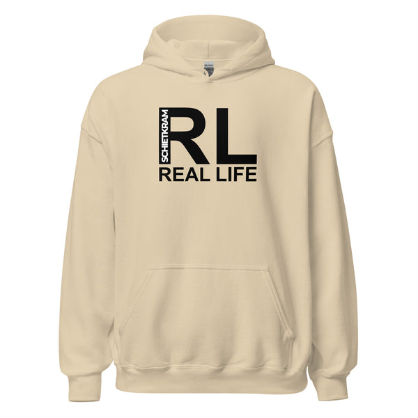 Hoodie Classic - Real Life black Sand ein Produkt von SCHIETKRAM