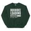 Sweatshirt - Buchidee Loading white Forest Green ein Produkt von SCHIETKRAM