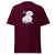 T-Shirt Classic - Ghostopus by Wanderkraehe Maroon ein Produkt von SCHIETKRAM