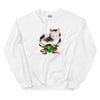 Sweatshirt - Weihnachts-Katze Geschenk by Wanderkraehe White ein Produkt von SCHIETKRAM