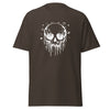T-Shirt Classic - Melting Skull white Dark Chocolate ein Produkt von SCHIETKRAM