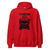 Hoodie Classic - I'm writing epic Shit black Red ein Produkt von SCHIETKRAM