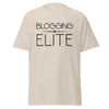 T-Shirt Classic - Blogging Elite black Natural ein Produkt von SCHIETKRAM