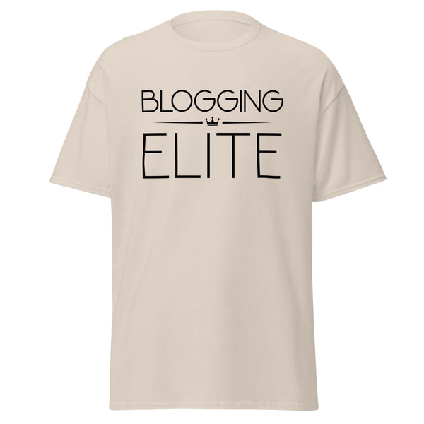 T-Shirt Classic - Blogging Elite black Natural ein Produkt von SCHIETKRAM