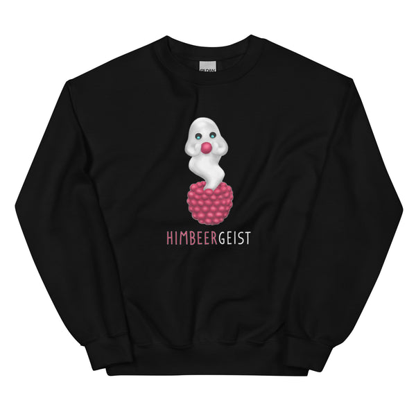 Sweatshirt - Himbeergeist by Wanderkraehe Schwarz ein Produkt von SCHIETKRAM