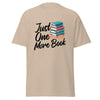 T-Shirt Classic - Just one more Book Sand ein Produkt von SCHIETKRAM