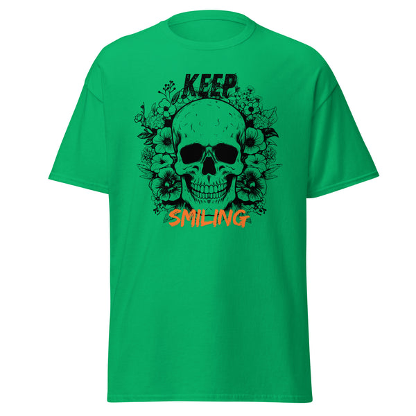 T-Shirt Classic - Keep Smiling Irish Green ein Produkt von SCHIETKRAM