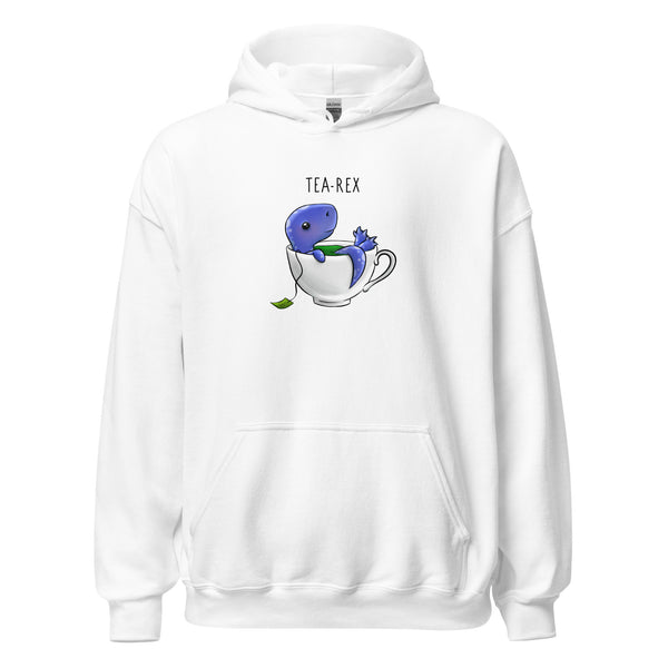 Hoodie Classic - Dino by Wanderkraehe White ein Produkt von SCHIETKRAM