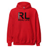 Hoodie Classic - Real Life black Red ein Produkt von SCHIETKRAM