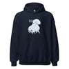 Hoodie Classic - Ghostopus by Wanderkraehe Navy ein Produkt von SCHIETKRAM
