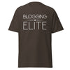 T-Shirt Classic - Blogging Elite white Dark Chocolate ein Produkt von SCHIETKRAM