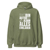 Hoodie Classic - Ich kann alles erklären white Military Green ein Produkt von SCHIETKRAM