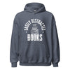 Hoodie Classic - Easily distracted by Books white Heather Sport Dark Navy ein Produkt von SCHIETKRAM