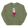 Sweatshirt - Himbeergeist by Wanderkraehe Military Green ein Produkt von SCHIETKRAM
