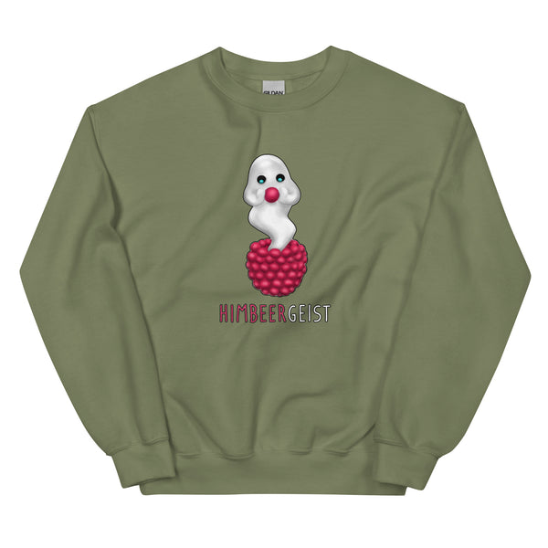 Sweatshirt - Himbeergeist by Wanderkraehe Military Green ein Produkt von SCHIETKRAM