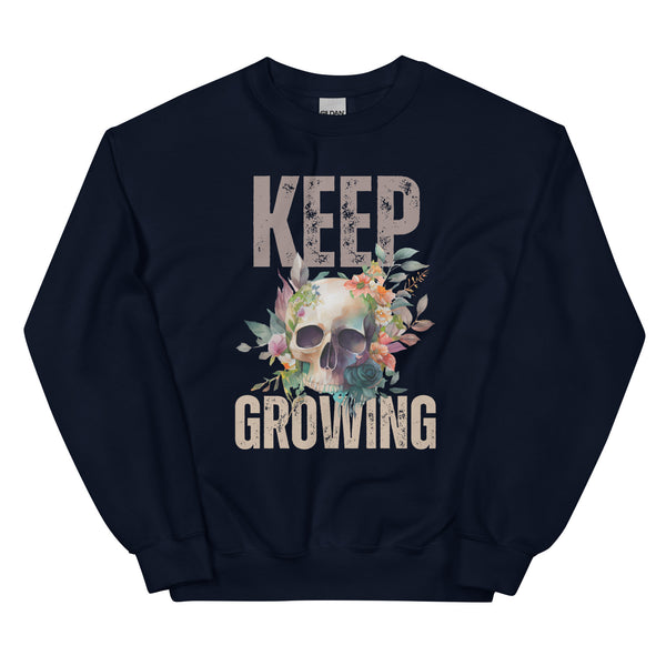 Sweatshirt - Keep Growing Navy ein Produkt von SCHIETKRAM
