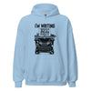 Hoodie Classic - I'm writing epic Shit black Light Blue ein Produkt von SCHIETKRAM